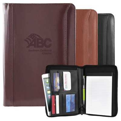 Atlantis Leather Junior Portfolio (Burgundy)