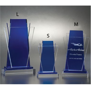 Avant Garde Optic Crystal Award (Medium)