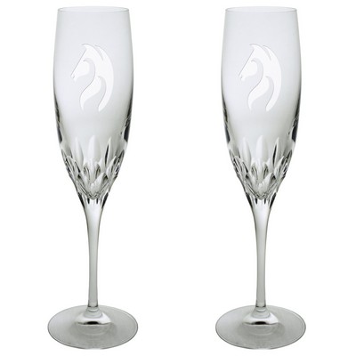 6 Oz. Set of Two Lotus Flutes