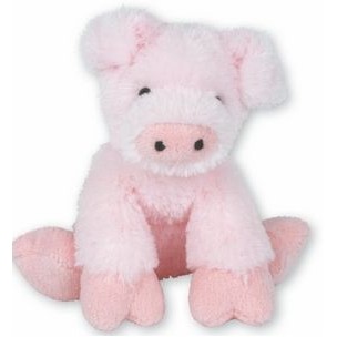 Mudpuddle Jr Snuggle Ups Posable Pig Stuffed Animal