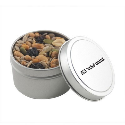 Round Tin w/Trail Mix