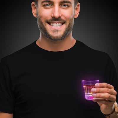 Light Up Rainbow Shot Glass(Pad Print)