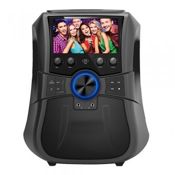 SuperSonic Portable Bluetooth Karaoke System w/ 7" LCD Display