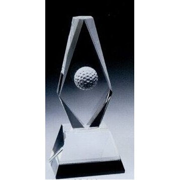 Golf Ball Diamond Award 7"H