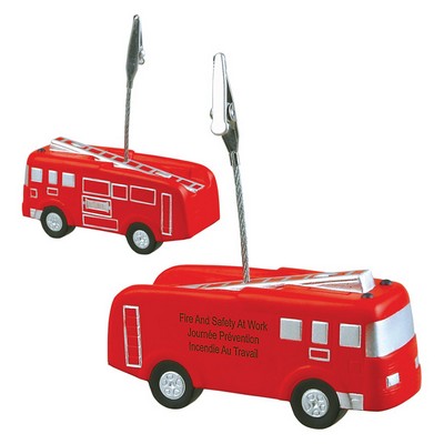 Fire Truck Stress Reliever Memo Holder