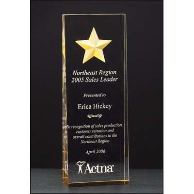 Constellation Series Etched Star Award