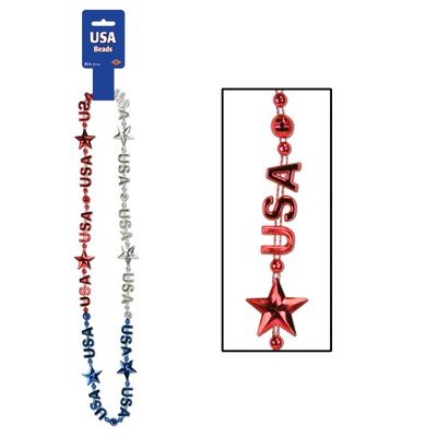 Patriotic USA Beads