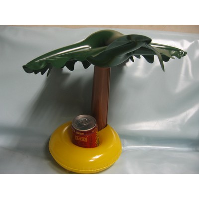 Inflatable Palm Tree Drink Holder