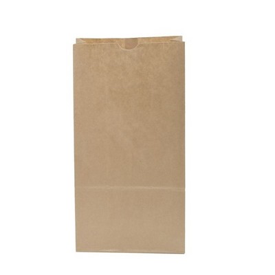 10# Natural Kraft Paper SOS/Popcorn Bag (6.5625"x4.0625"x13.1875")