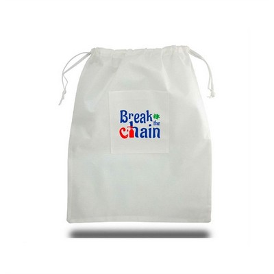 Non Woven Drawstring Laundry Bag