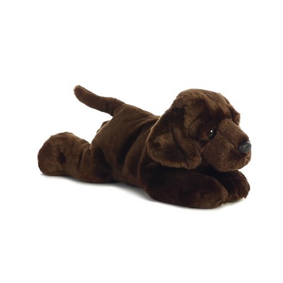 12" Grand Chocolate Lab Stuffed Animal