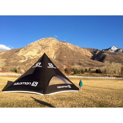 52' Sky Star Tent With Full Dye Sub Printed Polyester Top