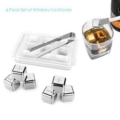 6 PCS Whiskey Ice Stone