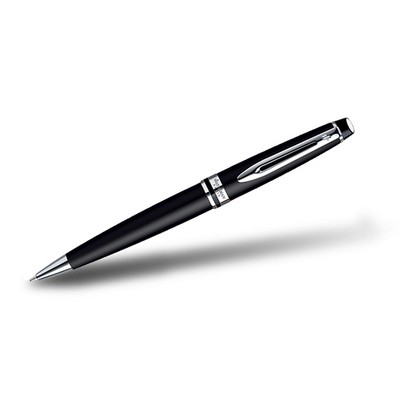 Waterman Expert Matte Black W/ Chrome Trim Ballpen