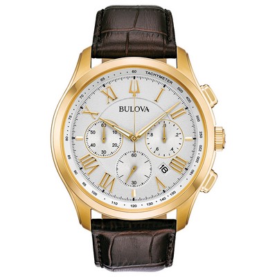 Bulova Watches Men's Wilton Strap from the Classic Collection