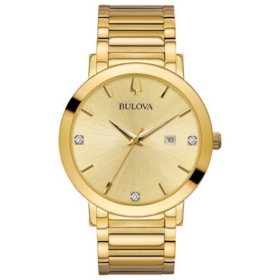 Bulova Watches Men's Modern Collection Diamond Dial Bracelet