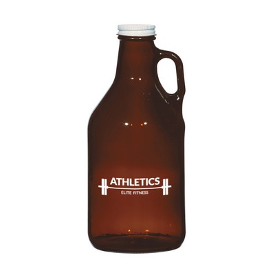 32 Ounce Glass Growler