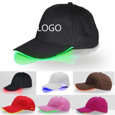 Led Flashing Light Up Baseball Cap