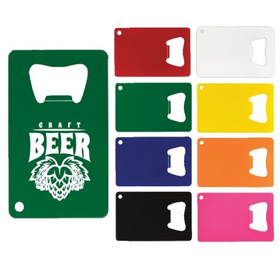 Credit Card Powder Coated Bottle Opener