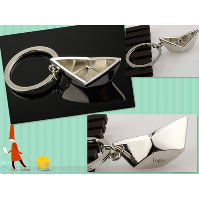 Mini Paper Boat Key Chain