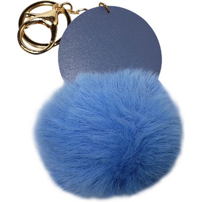 Round Super Plush Keyring