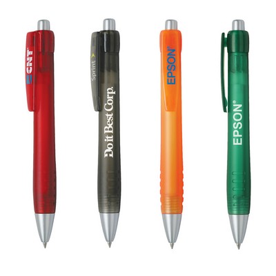 Plantagenet-158 Retractable Wide Plastic Pen