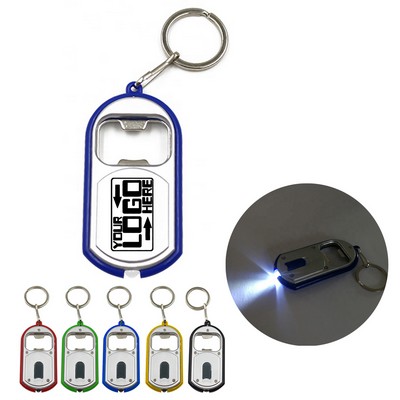 LED Flashlight / Bottle Opener Keychain