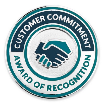 Customer Commitment Recognition Lapel Pin