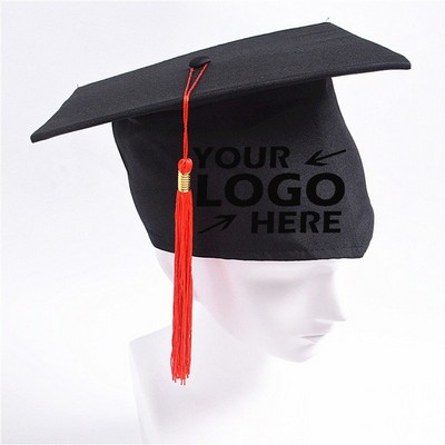 Universal Graduation Cap for Adults and Children with Tassels.