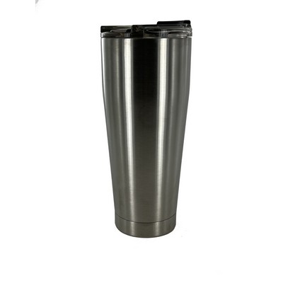 XPAC by MAXAM® 24oz Tumbler DBL Wall W/Lid Satin Stainless Steel Finish