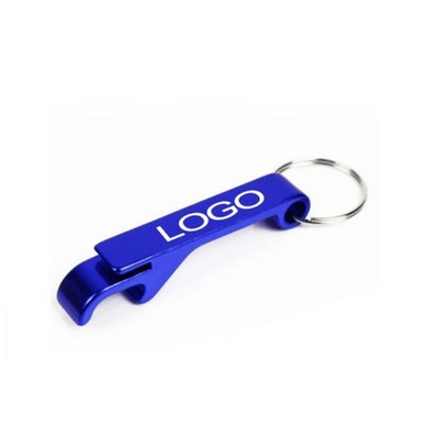 Multifunctional Aluminum Alloy Beer Bottle Opener Keychain