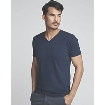 Next Level Apparel® Premium Fitted Sueded V-Neck Shirt