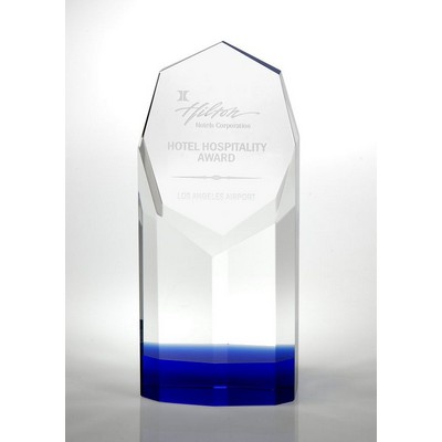 Malibu Crystal Award, 9"H