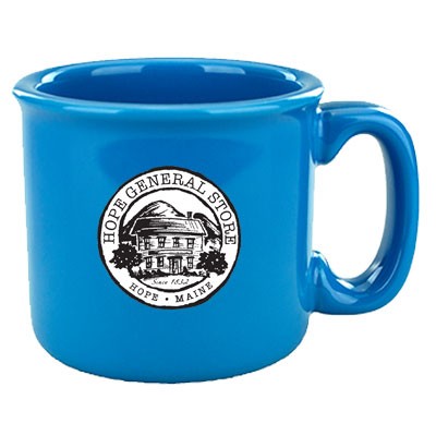 15 Oz. Yosemite Western Campfiree Mug - Hawaiian Blue