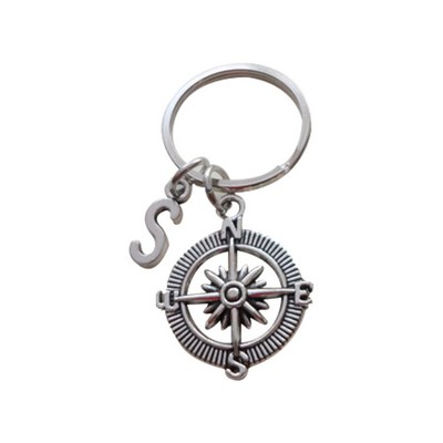 Zinc Alloy Made Plating Key Chain (Simports)-1 1/4", 2.5mm