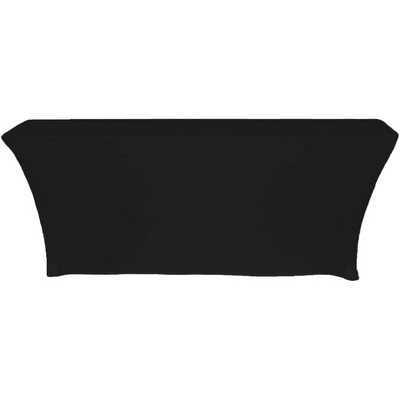 8' Fitted Stretch Spandex Table Cover Display