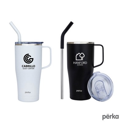 Perka Clayton 20 oz. Double Wall, Stainless Steel Travel Mug