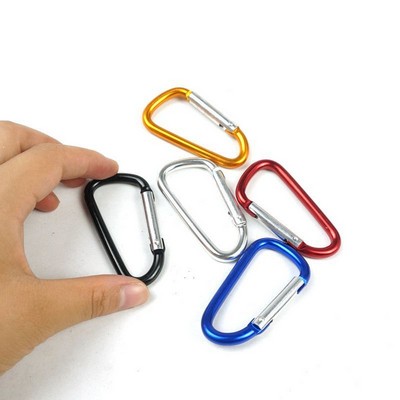 #7 D Shape Aluminum Alloy Carabiner (Not for Climbing)