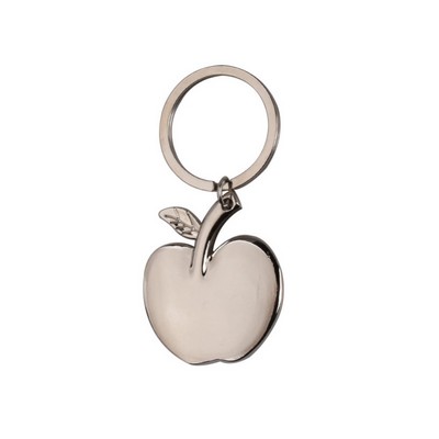 Metallic Fruit Apple Keychain