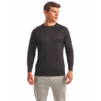 TRI DRI BY REPRIME Unisex Panelled Long-Sleeve Tech T-Shirt