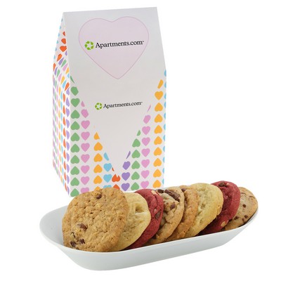 Crazy for Cookies Gift Box Featuring Soft-Touch Finish - Assorted