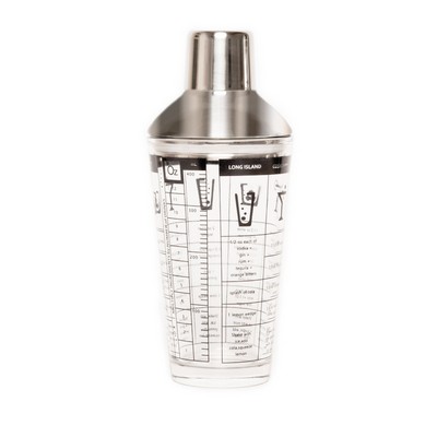 The Master Mix Cocktail Shaker (Silver)