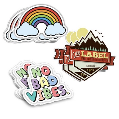 Custom Die Cut Stickers - 5x5