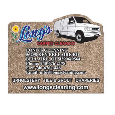 2.5"X3" Delivery Van Stock Shape Vinyl Magnet - 30mil