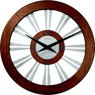 Bulova® Woodhaul Wall Clock