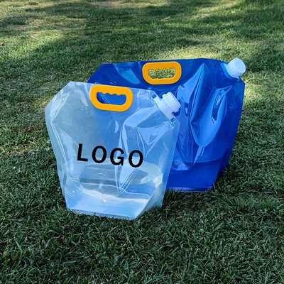 5L Outdoor Collapsible Portable Folding Water Bag Pouch