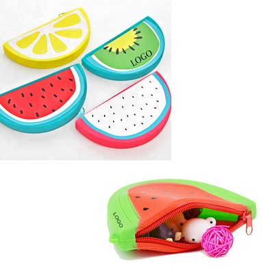 Silicone Fruit Coin Purse/Wallet