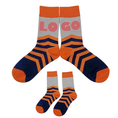 Custom Jacquard Socks MOQ100