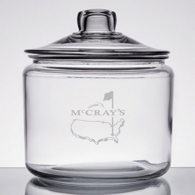 Anchor Hocking 69832AHG17 3 Qt. Glass Jar with Lid