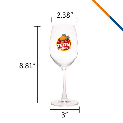 Melville Crystal Wine Glasses - 13.25 OZ.